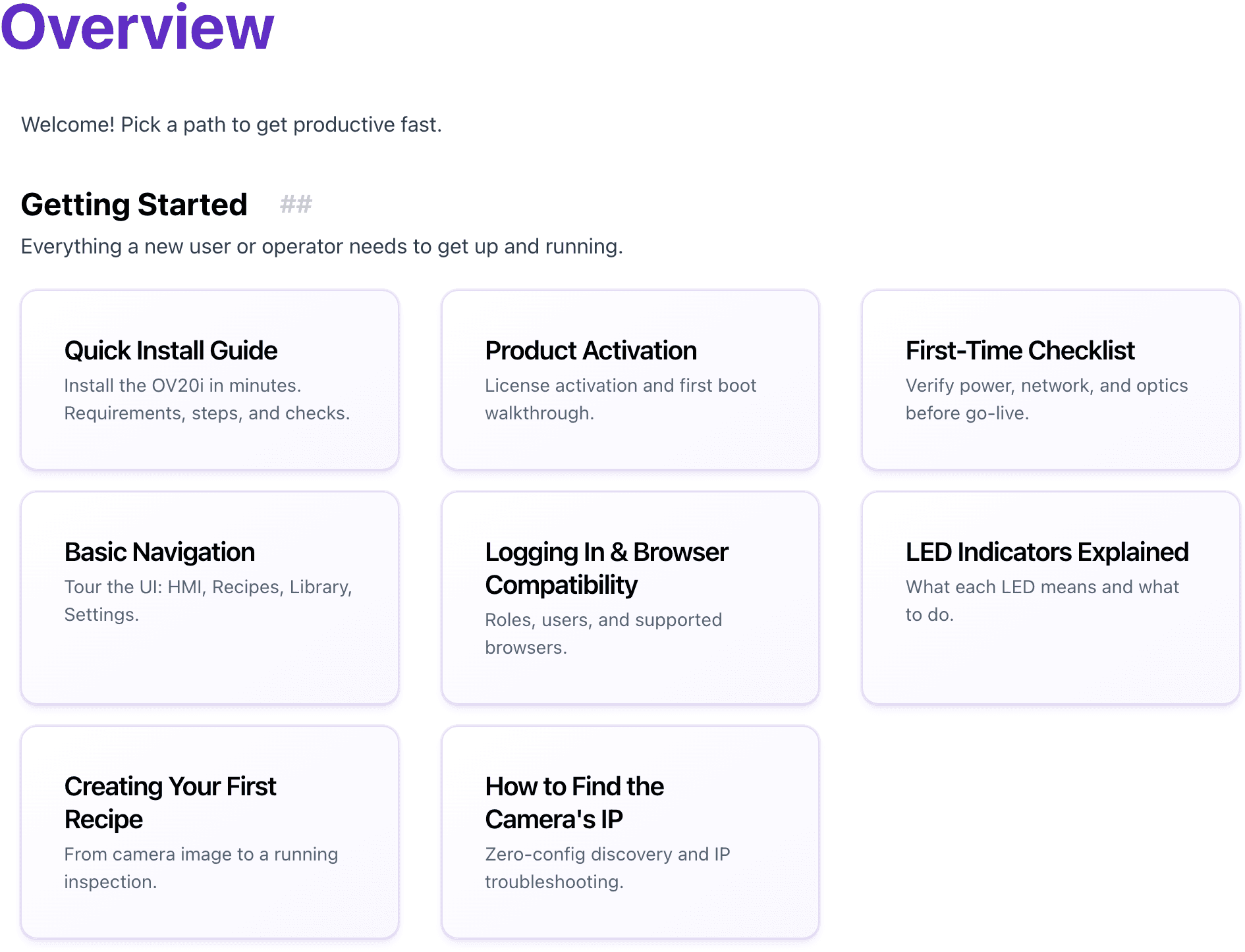 Quick Start Guide