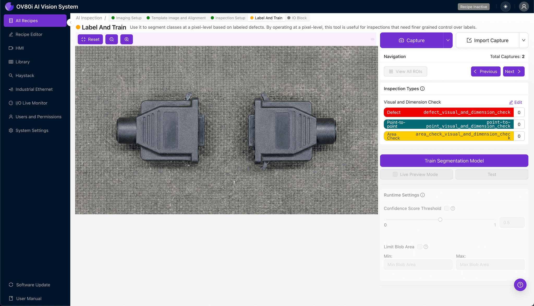 Pass/fail rule configuration for polarization key defect detection