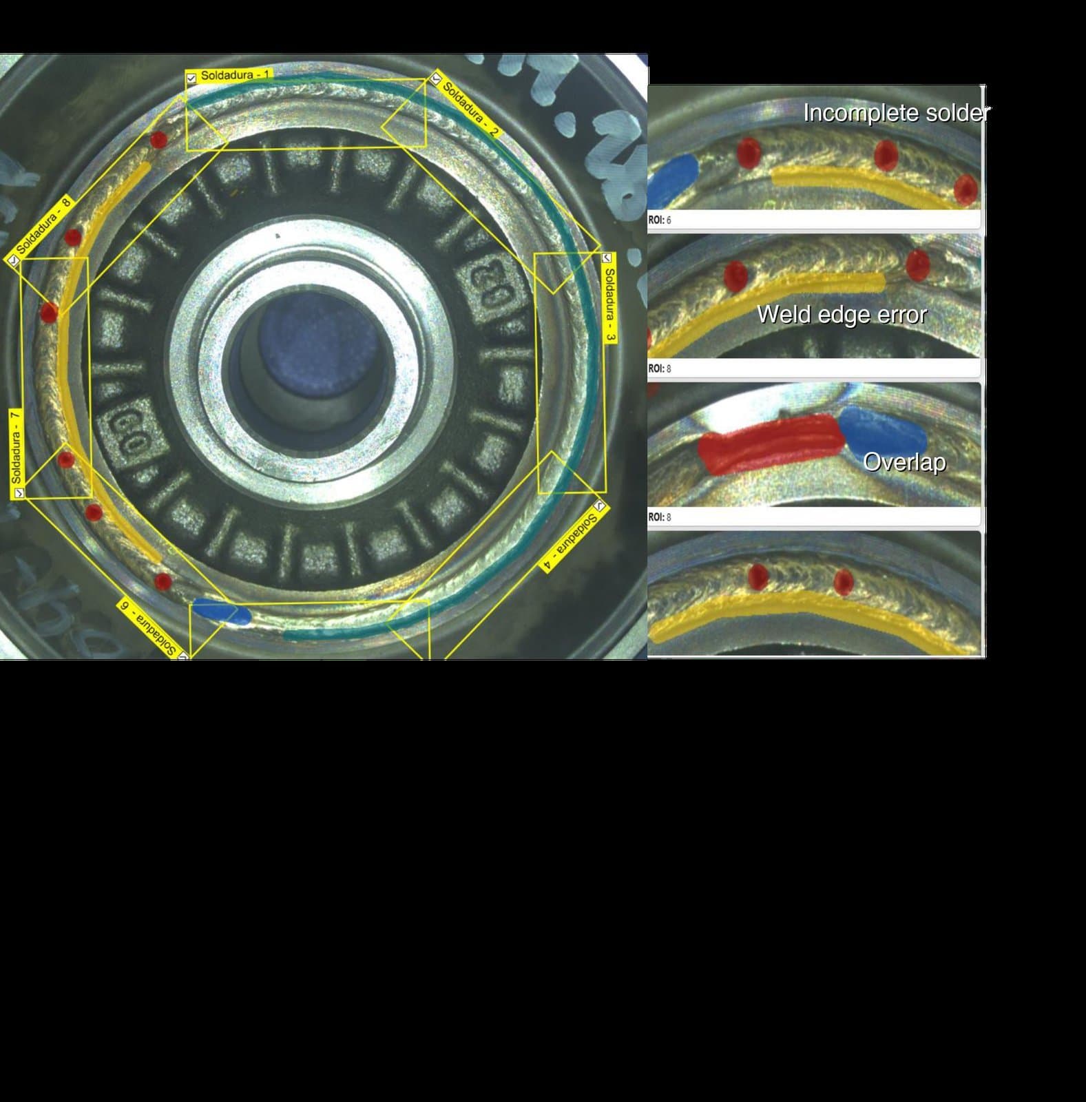 Automotive Weld Defect Segmentation — ví dụ kiểm tra lỗi ngành Automotive