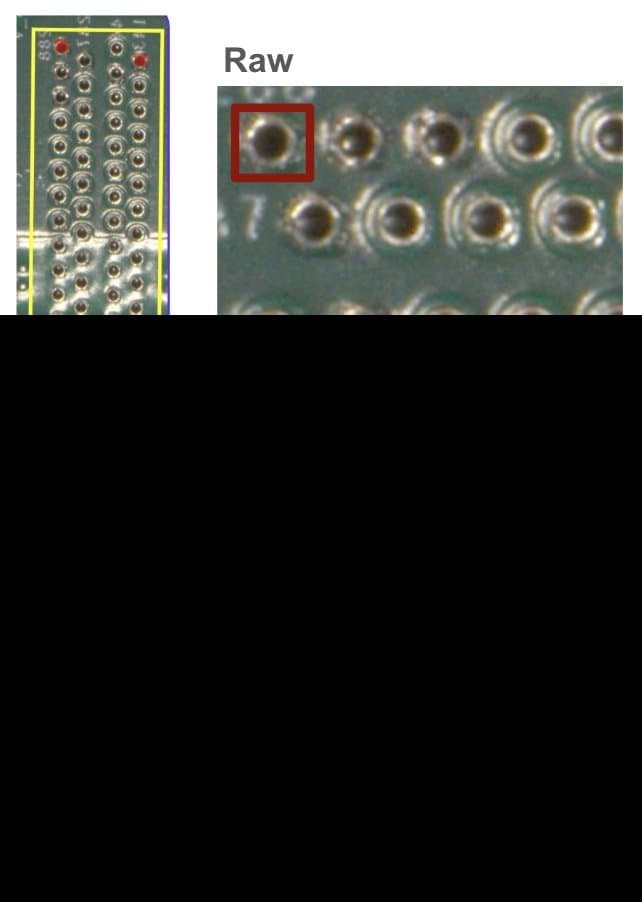 High-Density RAM Socket Pin Presence Inspection — ví dụ kiểm tra lỗi ngành Connectors