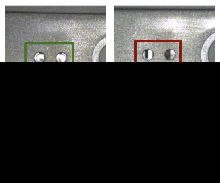 Multi-Part Component Presence Verification — ví dụ kiểm tra lỗi ngành Precision Parts