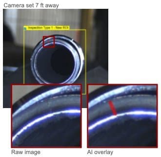 Pipe Micro Cracks — ví dụ kiểm tra lỗi ngành Metals