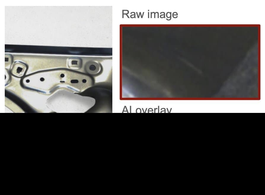 Stamped Metal Split Finder — ví dụ kiểm tra lỗi ngành Automotive