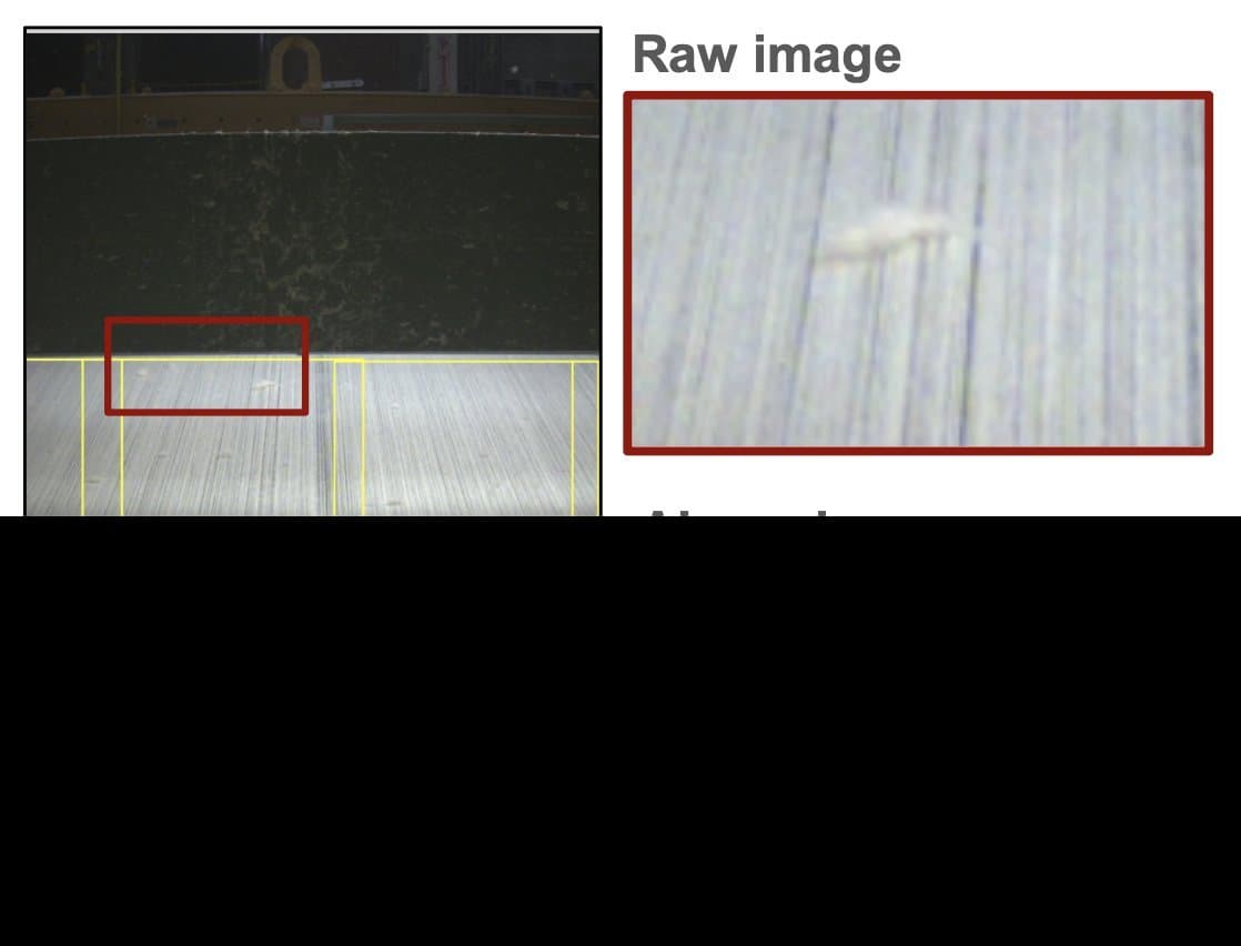 Textile Yarn Blobs and Tangle Inspection — ví dụ kiểm tra lỗi ngành Materials