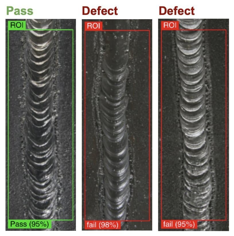 Weld Defect for Automotive Supplier — ví dụ kiểm tra lỗi ngành Automotive