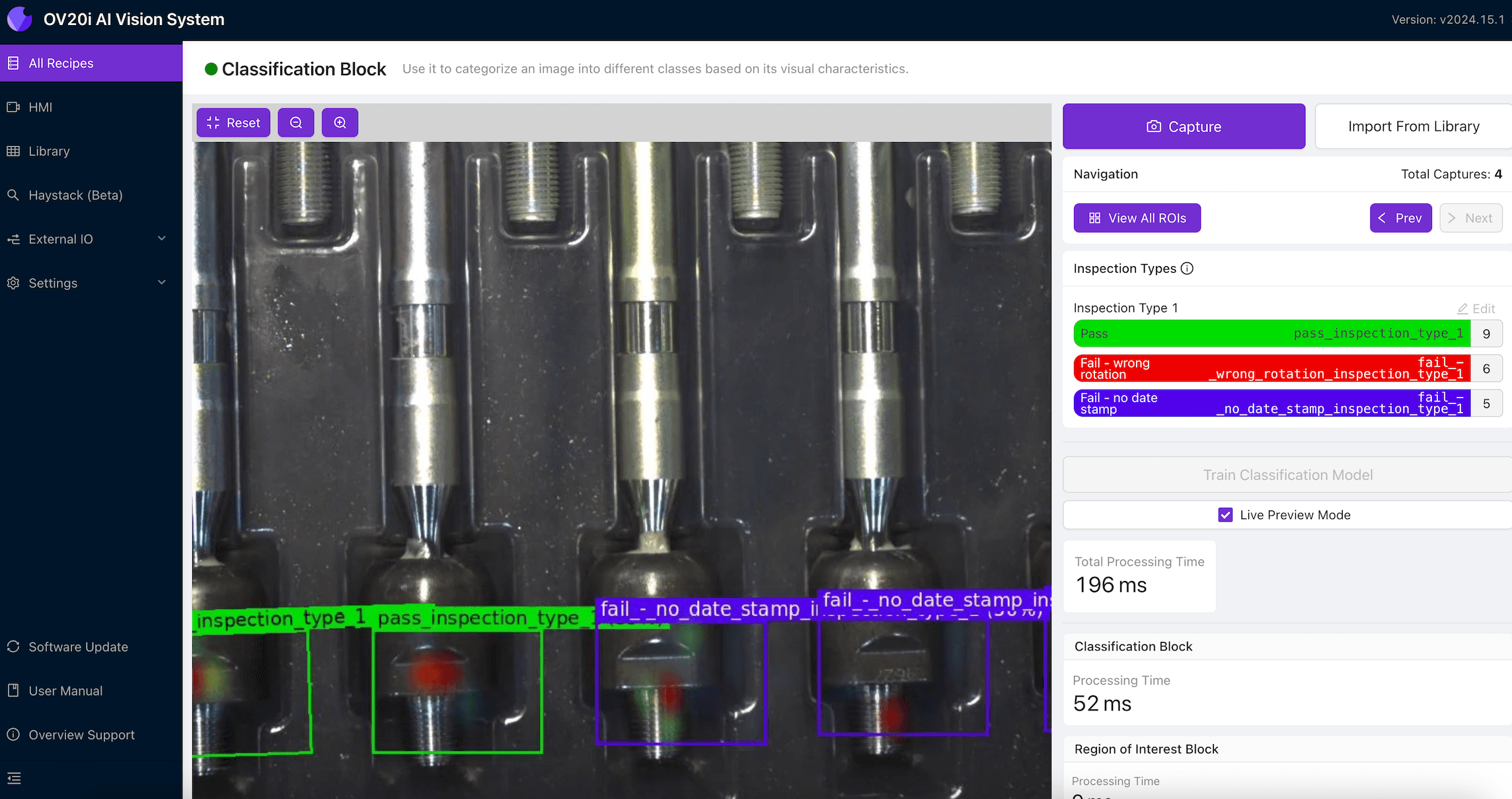 Inspección de Componentes
