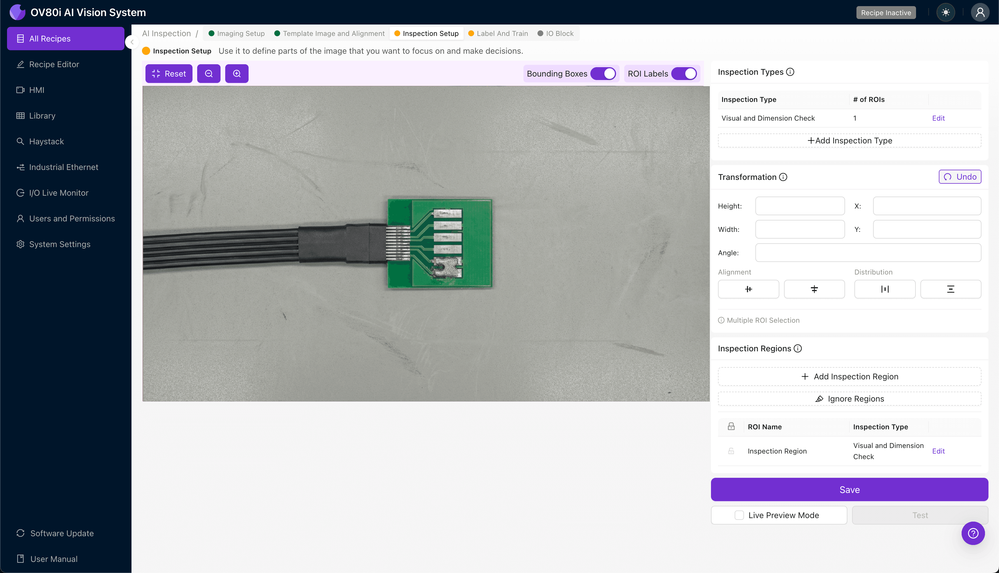 Labeling cold solder joint examples for AI model training