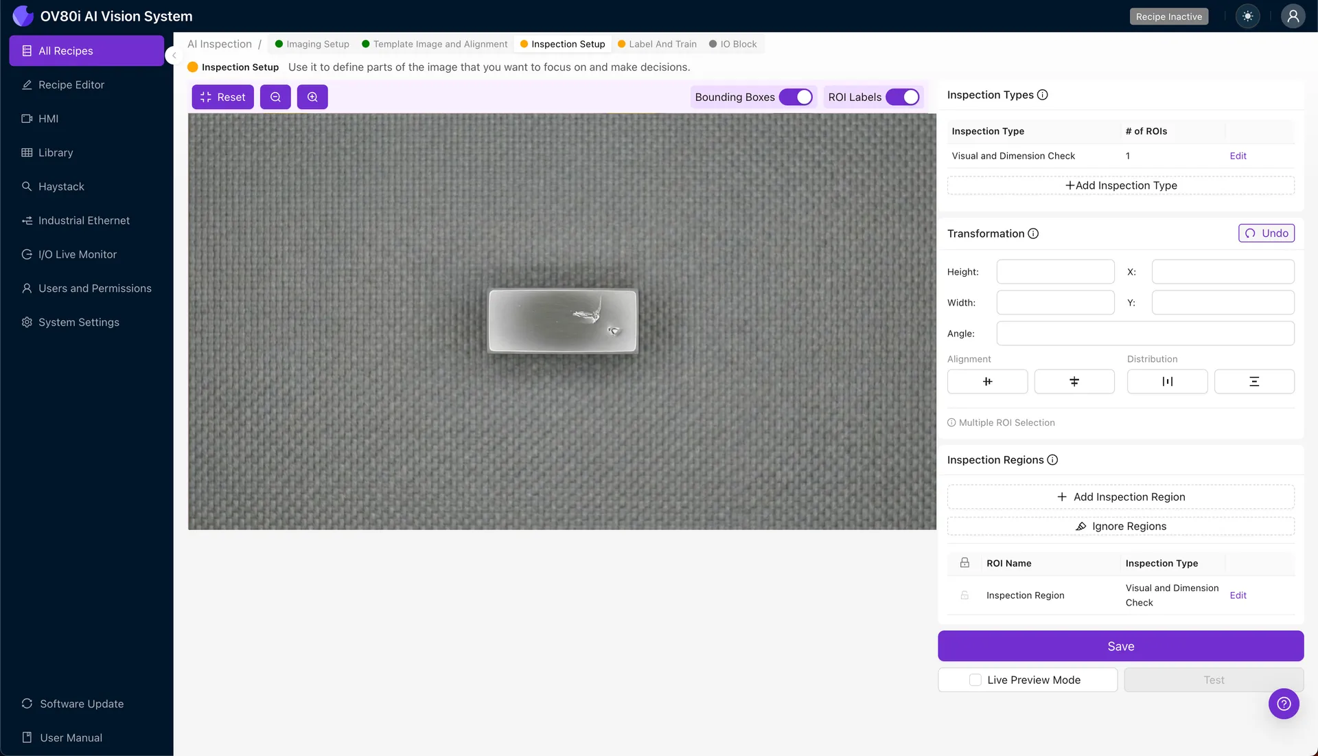 Labeling MPO ferrule images as good or bad for AI model training