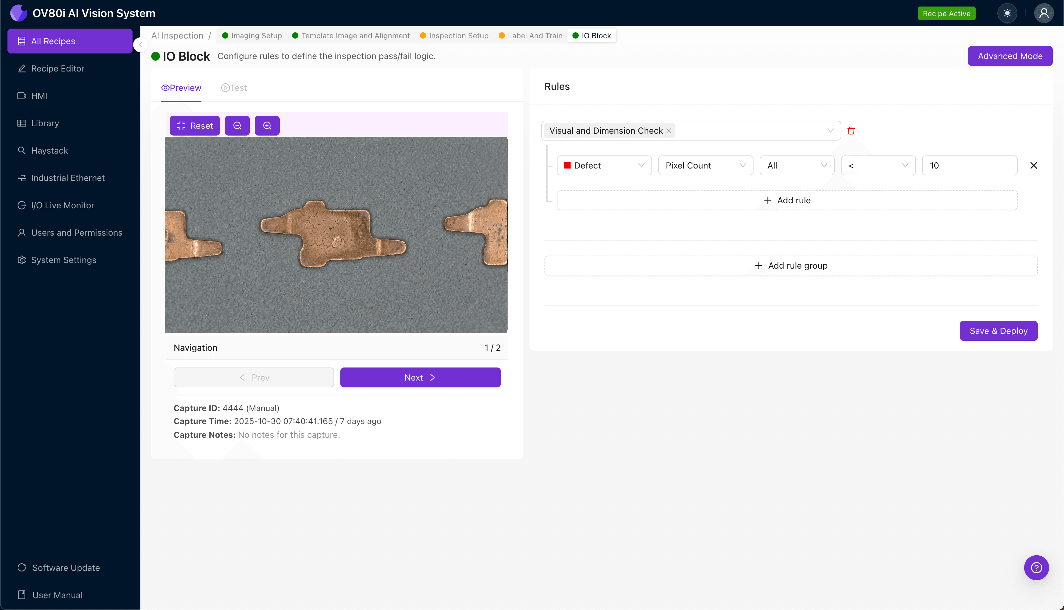 AI-powered inspection of phosphor bronze contacts for hydrogen embrittlement defects