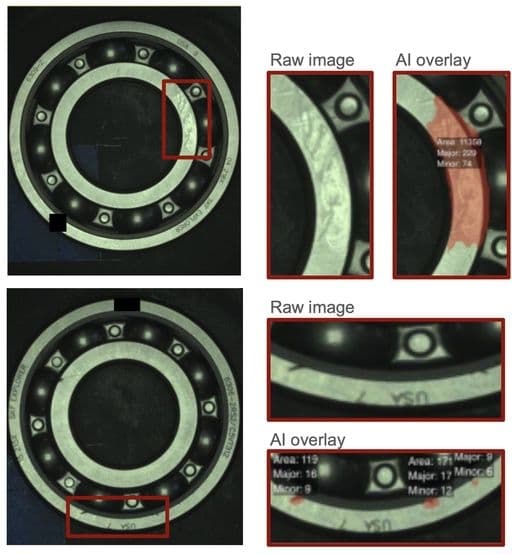 Detección de Defectos en Rodamientos de Precisión Detección de Defectos en Rodamientos de Precisión - imagen del caso de estudio de Manufactura