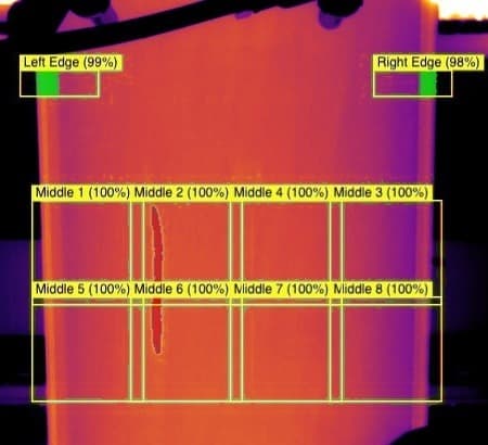 Thermal Coating Inspection · The Defect No RGB Camera Can See Thermal Coating Inspection · The Defect No RGB Camera Can See - Manufacturing case study