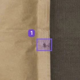 Synthetic packaging seal defect example 3