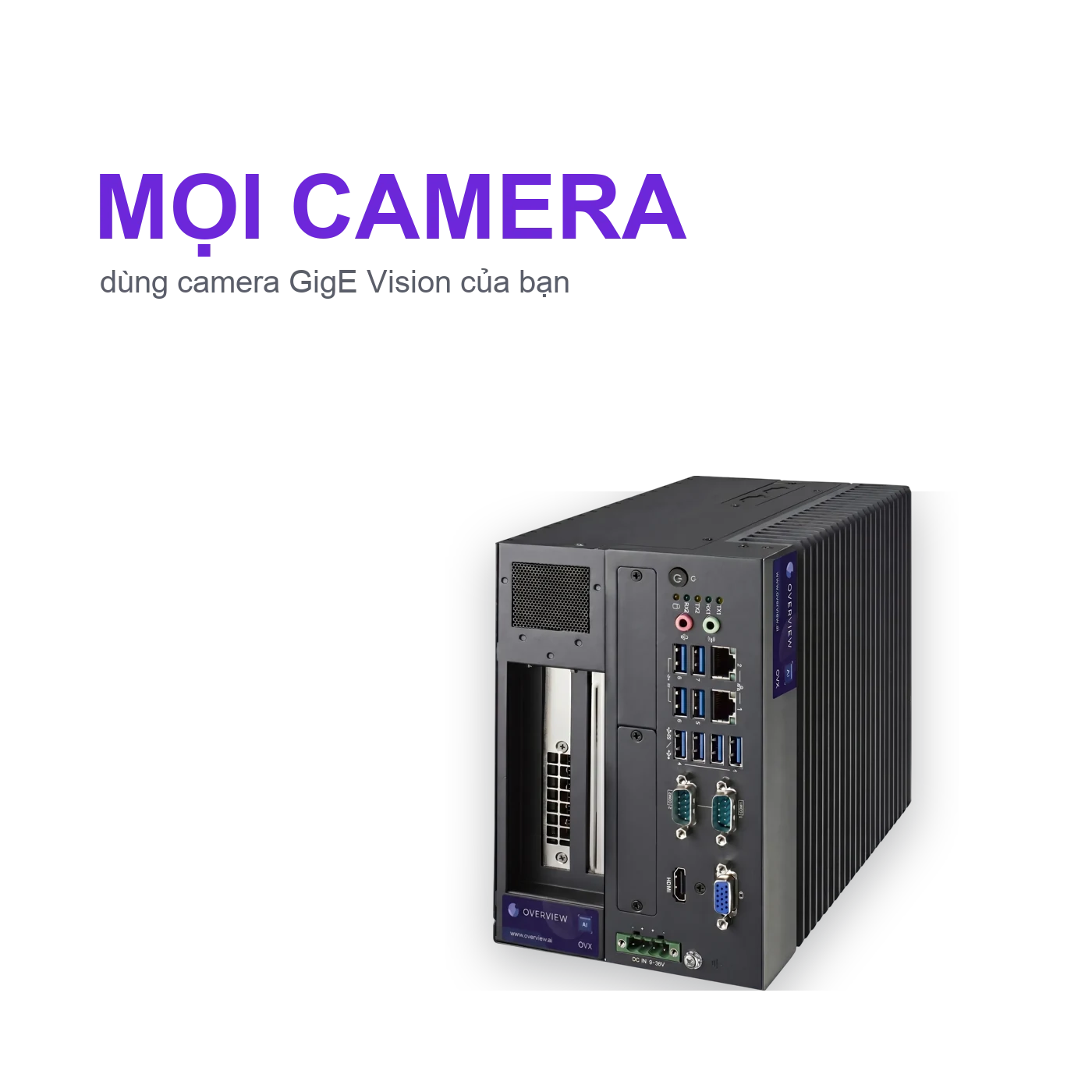 OVX Core - Dùng camera của bạn