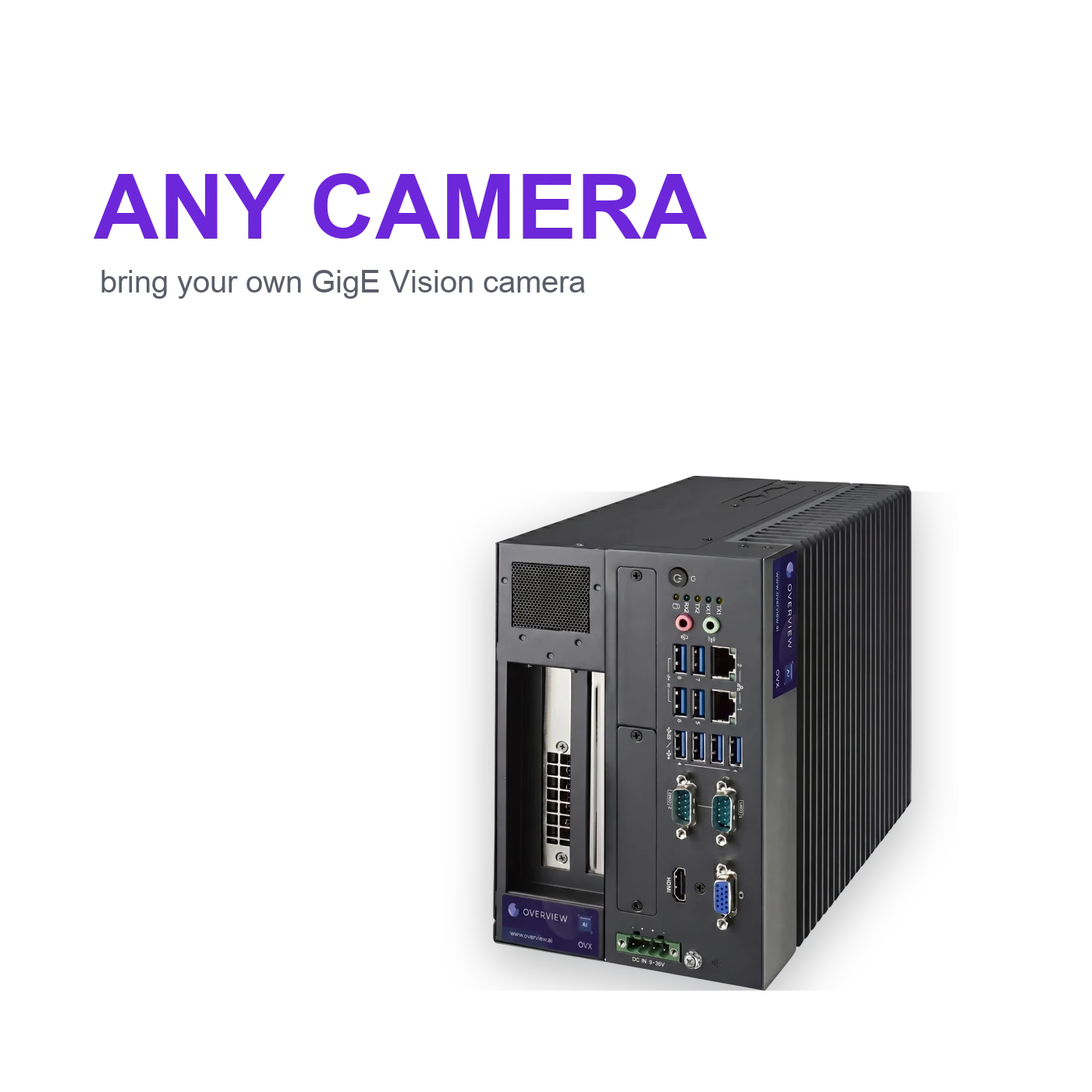 OVX Core - Bring your own camera