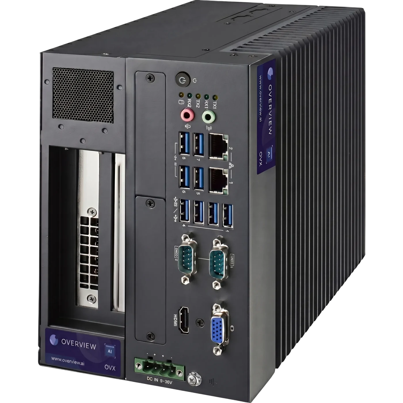 OVX edge AI inspection platform with NVIDIA edge compute