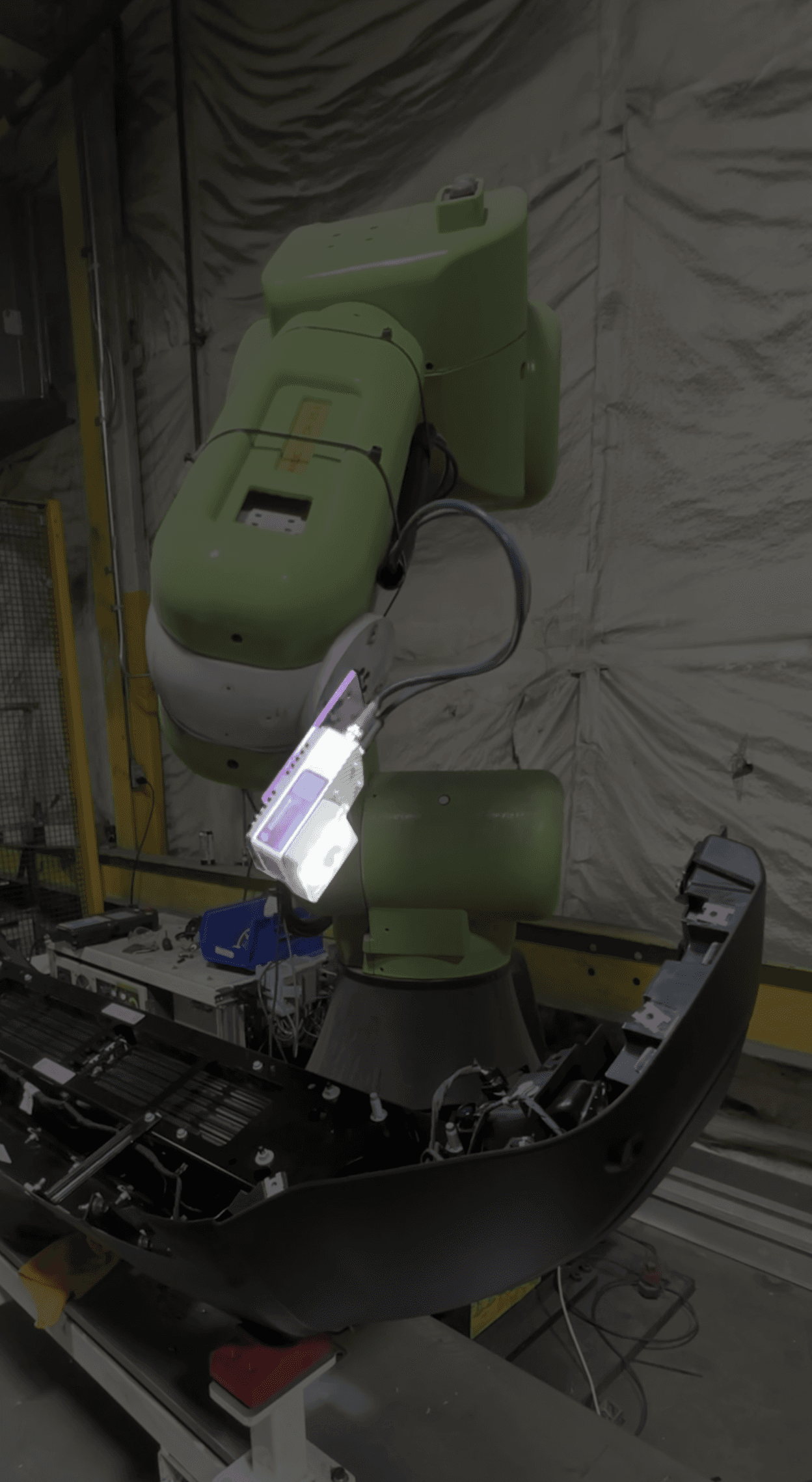 Battery manufacturing quality control with laser weld inspection