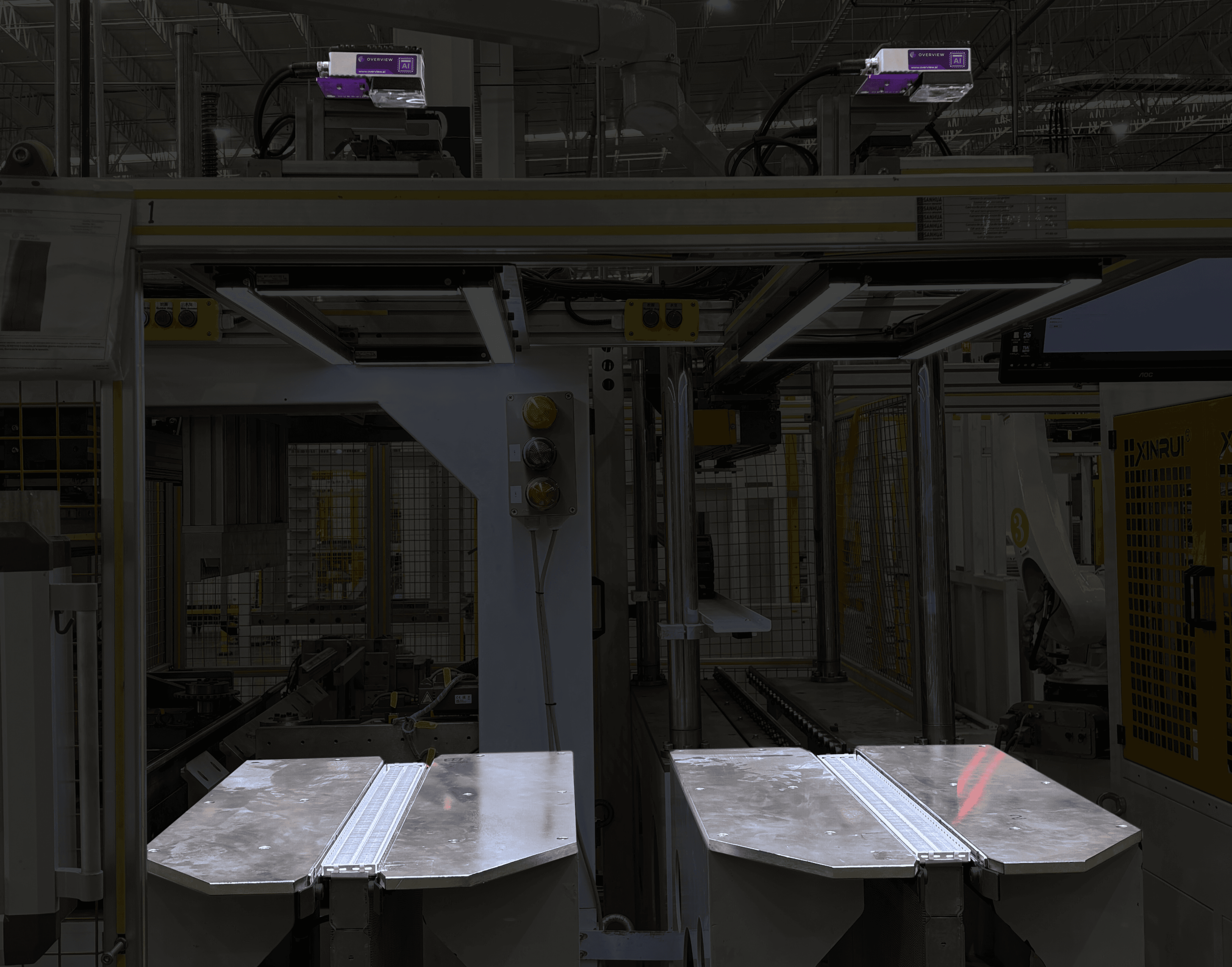 Edge computing AI vision camera with NVIDIA GPU for quality control