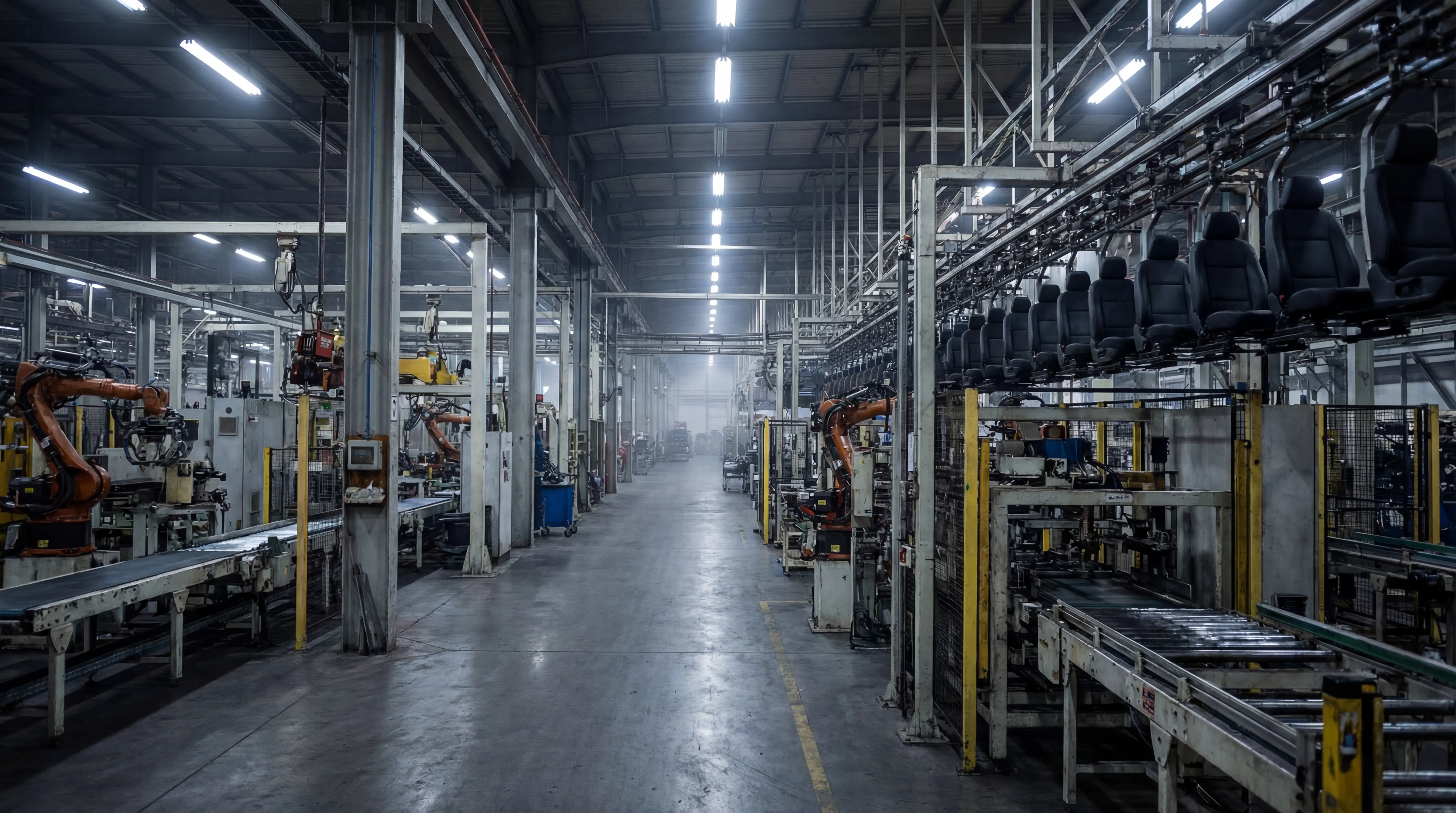 High volume medium mix manufacturing line with AI vision inspection